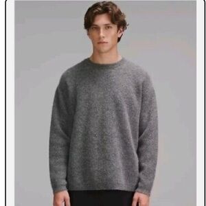 Grey Lululemon Alpaca wool jumper sweater